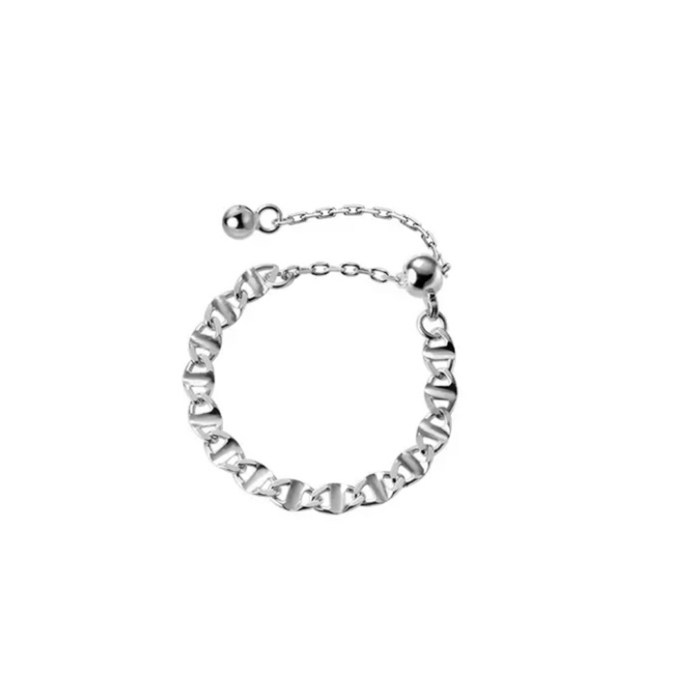 Gorgeous Resizable Sterling Silver Ring Accessory Jewelry